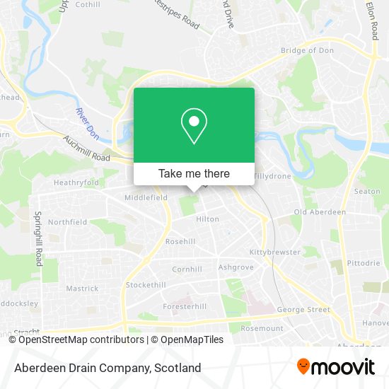 Aberdeen Drain Company map