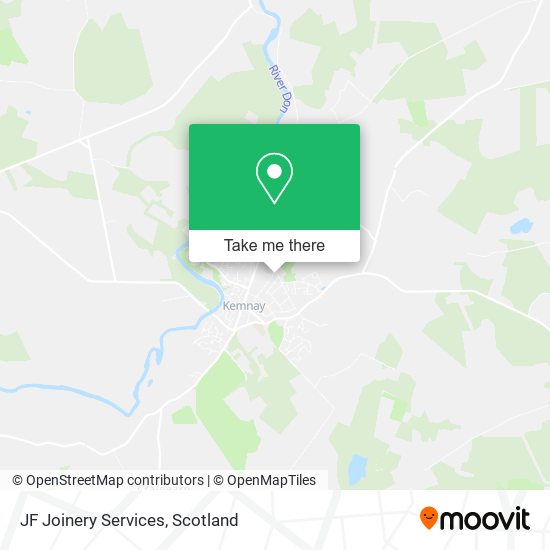 JF Joinery Services map