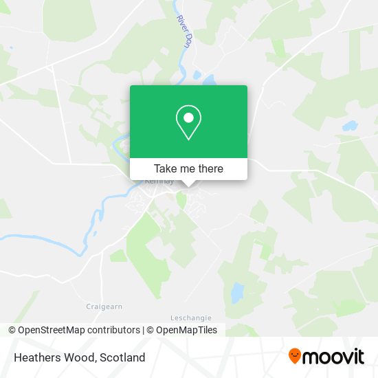 Heathers Wood map