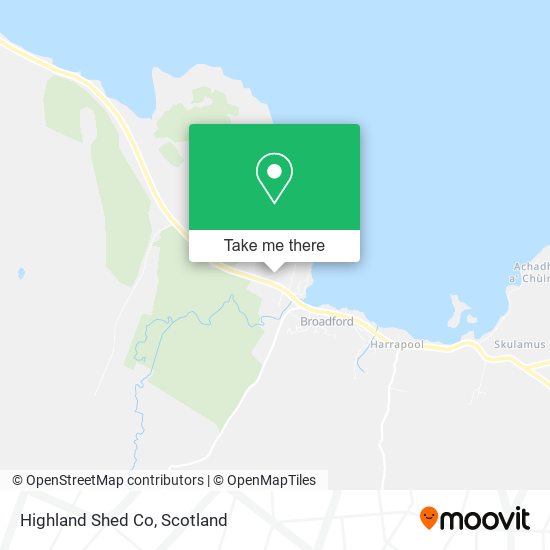 Highland Shed Co map