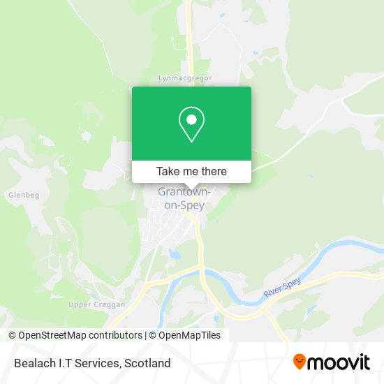 Bealach I.T Services map