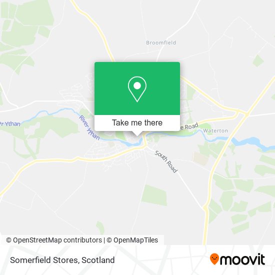 Somerfield Stores map