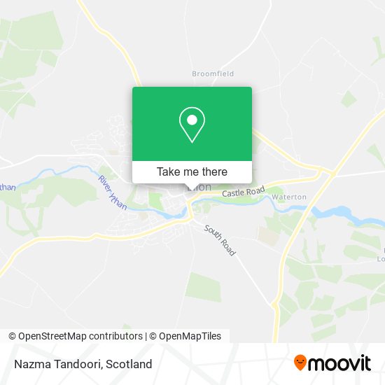 Nazma Tandoori map