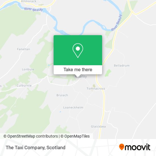 The Taxi Company map