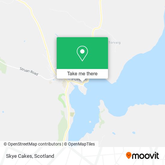 Skye Cakes map