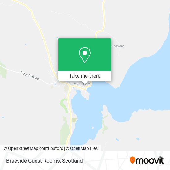 Braeside Guest Rooms map