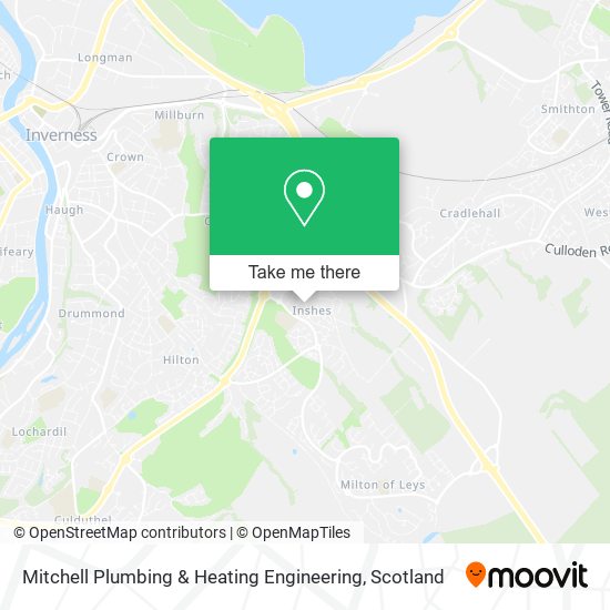 Mitchell Plumbing & Heating Engineering map