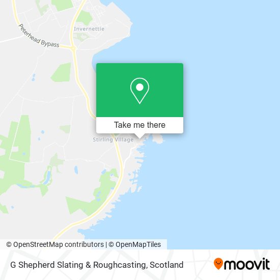 G Shepherd Slating & Roughcasting map