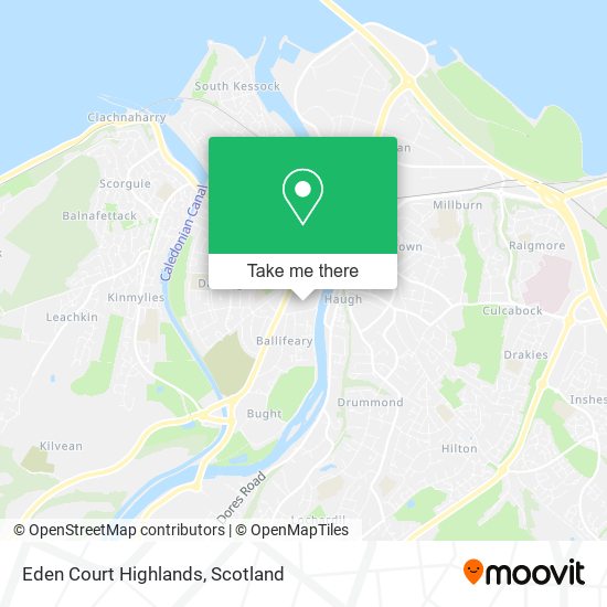 Eden Court Highlands map