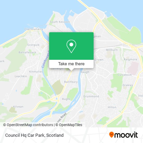 Council Hq Car Park map