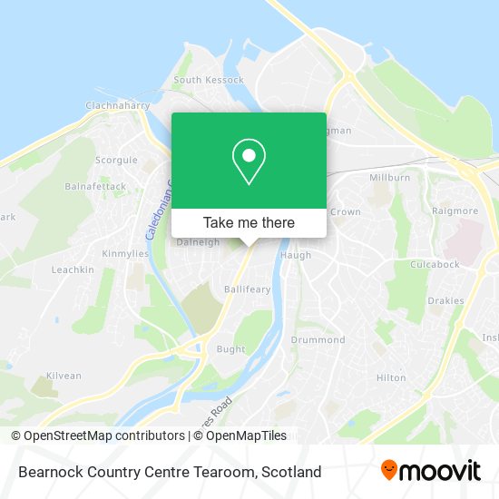 Bearnock Country Centre Tearoom map