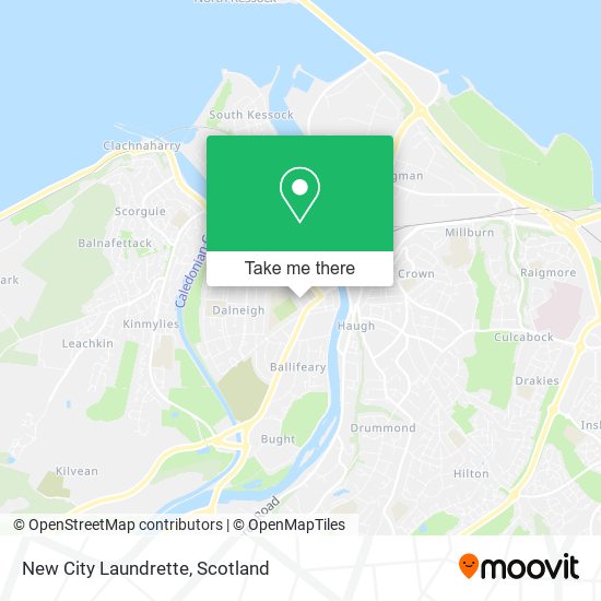 New City Laundrette map