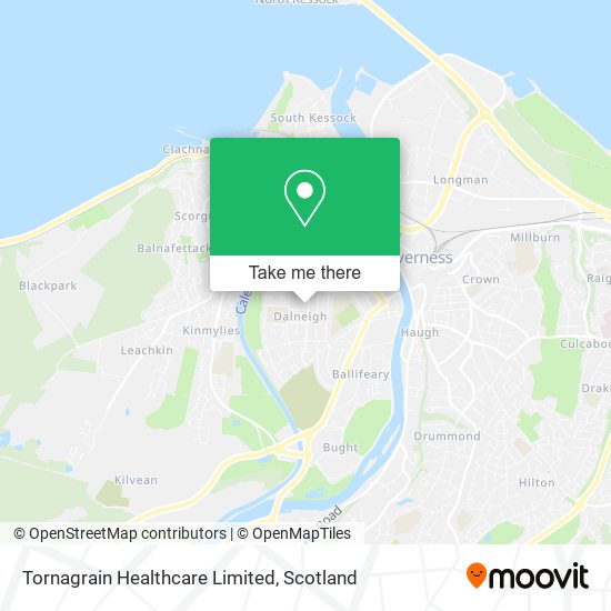 Tornagrain Healthcare Limited map