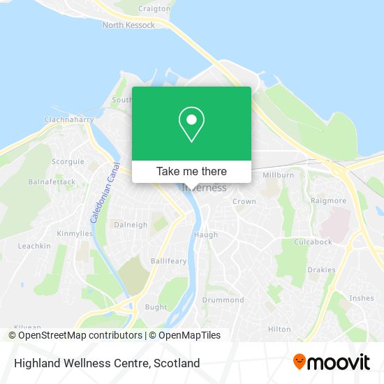 Highland Wellness Centre map