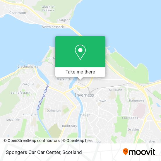 Spongers Car Car Center map