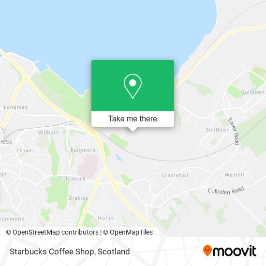 Starbucks Coffee Shop map