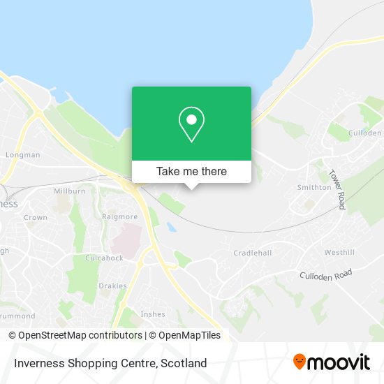 Inverness Shopping Centre map