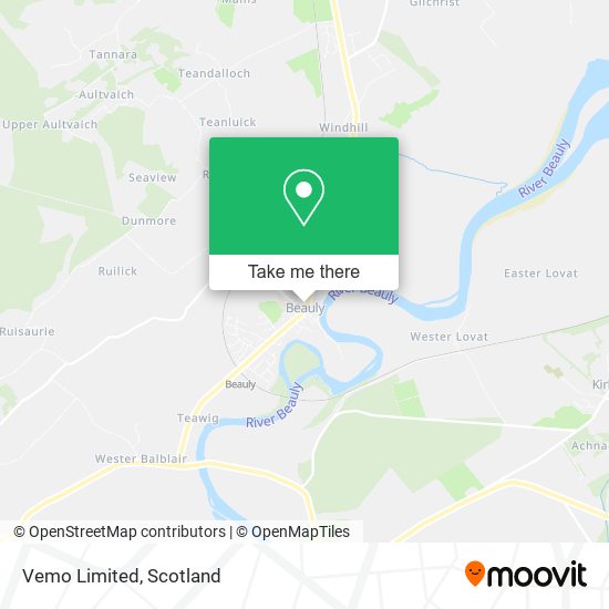 Vemo Limited map