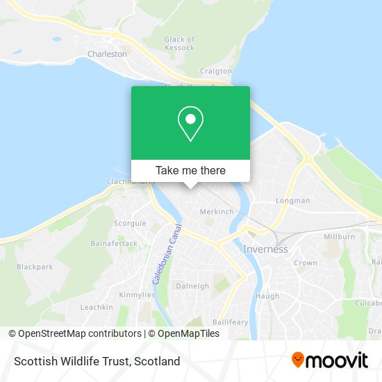 Scottish Wildlife Trust map