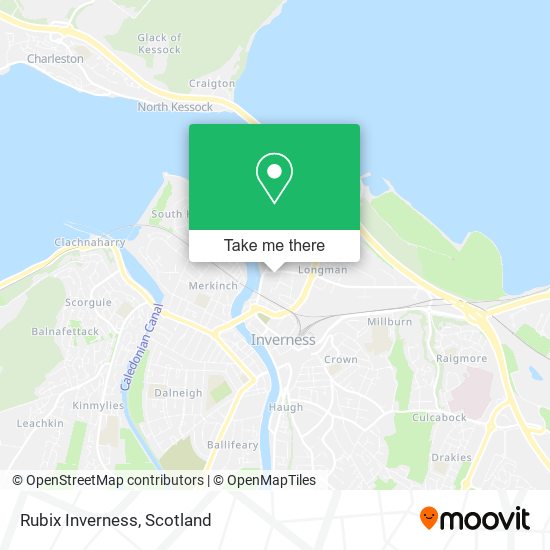 Rubix Inverness map