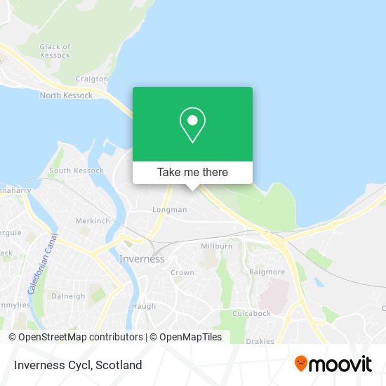 Inverness Cycl map