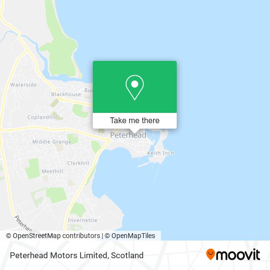 Peterhead Motors Limited map