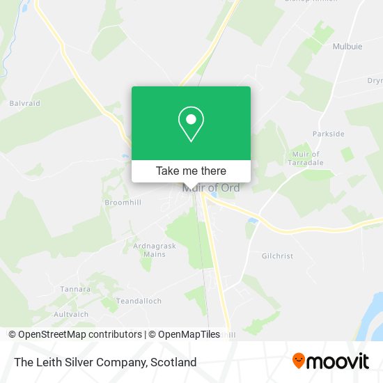 The Leith Silver Company map