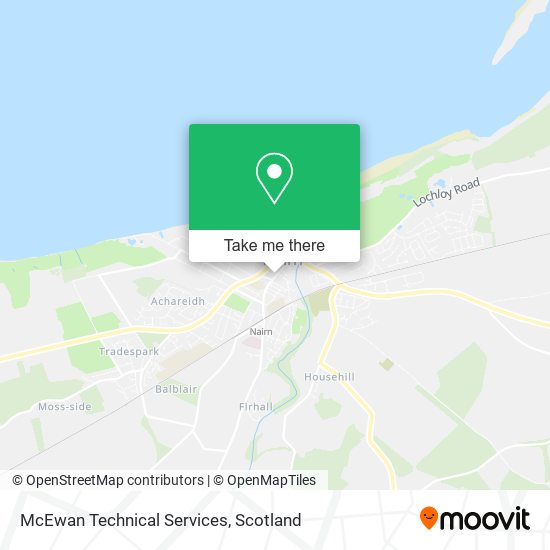 McEwan Technical Services map