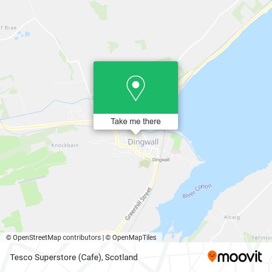 Tesco Superstore (Cafe) map