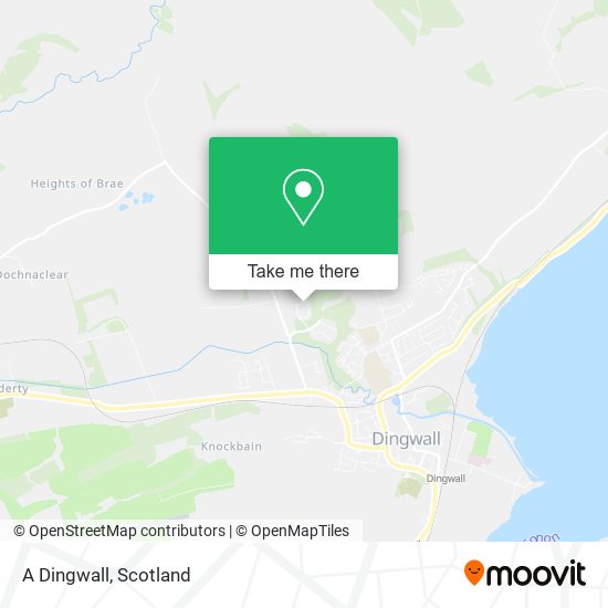 A Dingwall map