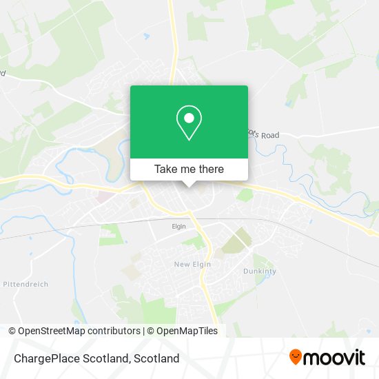 ChargePlace Scotland map