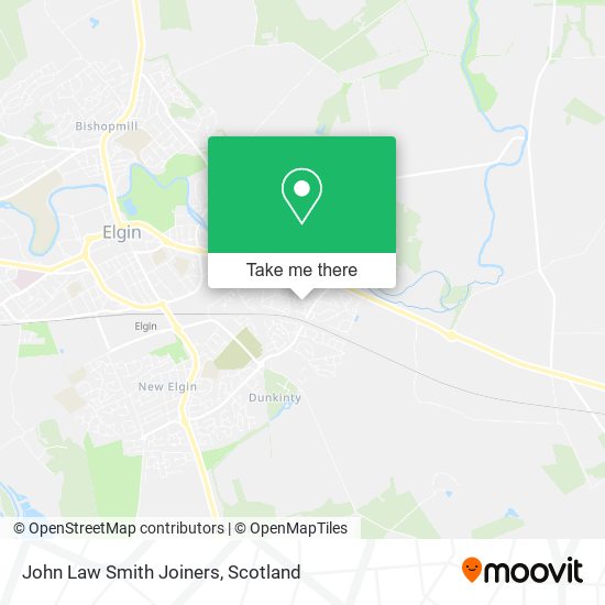 John Law Smith Joiners map