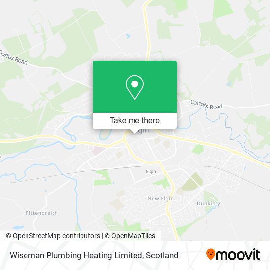 Wiseman Plumbing Heating Limited map