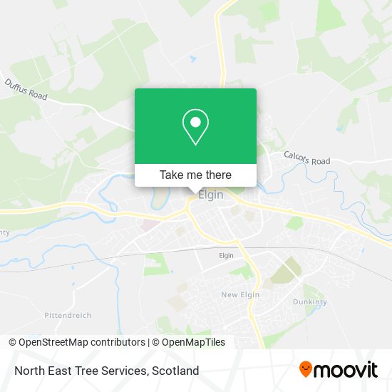 North East Tree Services map