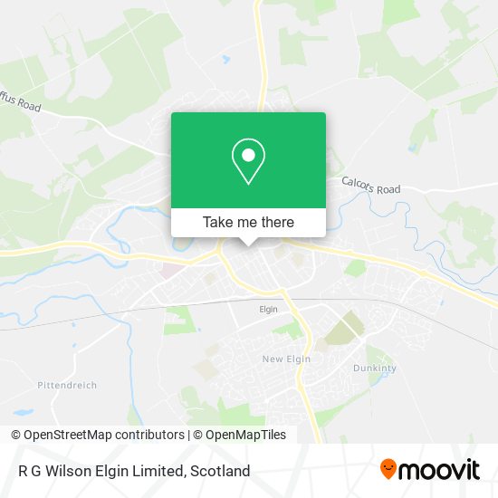 R G Wilson Elgin Limited map