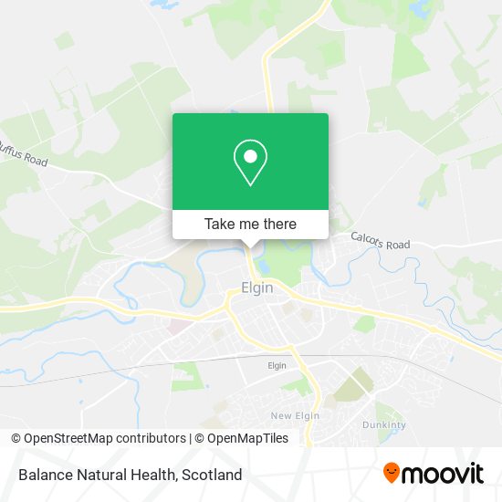 Balance Natural Health map