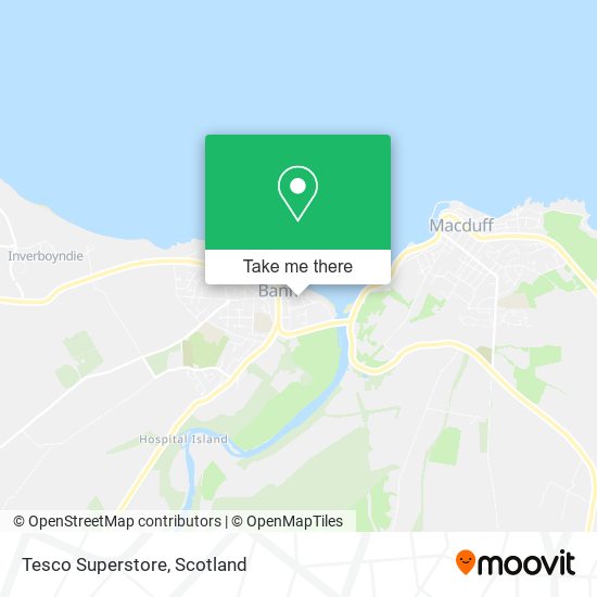 Tesco Superstore map