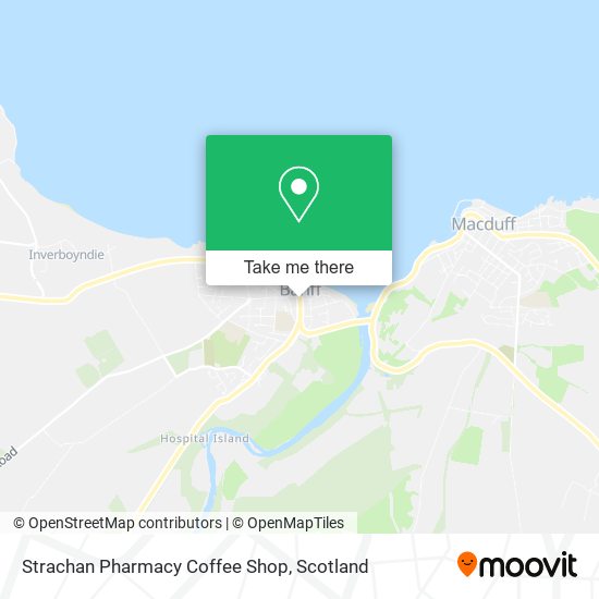 Strachan Pharmacy Coffee Shop map