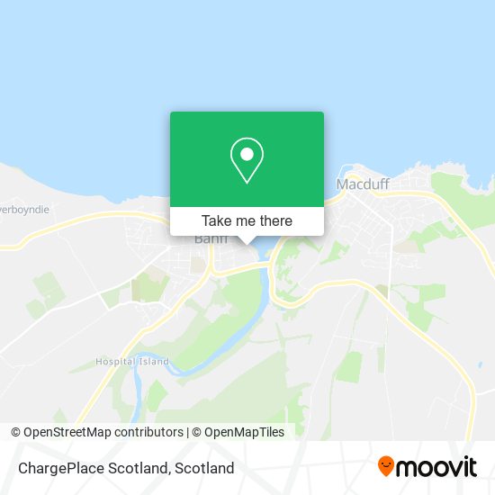 ChargePlace Scotland map