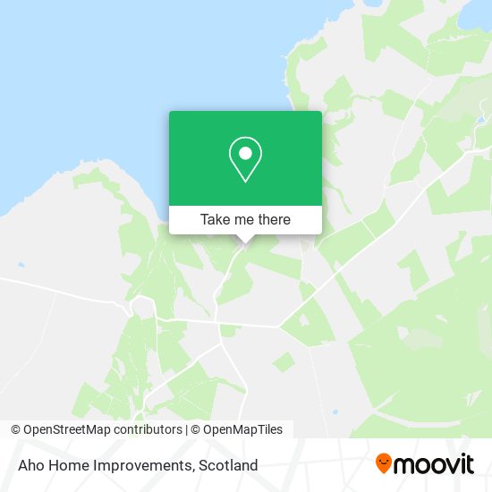 Aho Home Improvements map