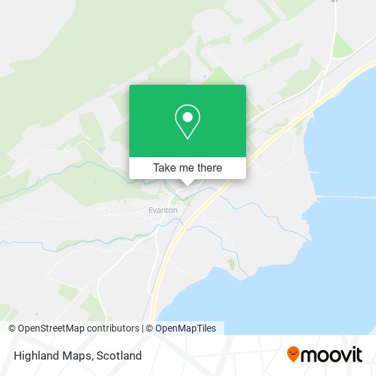 Highland Maps map