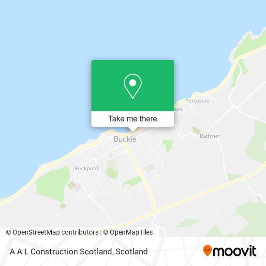 A A L Construction Scotland map