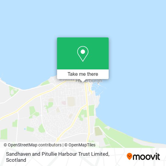 Sandhaven and Pitullie Harbour Trust Limited map