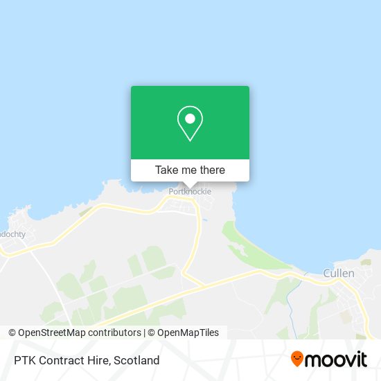 PTK Contract Hire map