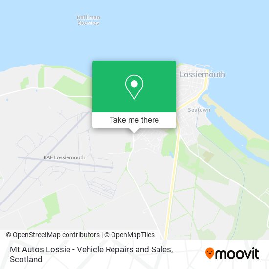 Mt Autos Lossie - Vehicle Repairs and Sales map