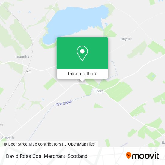 David Ross Coal Merchant map