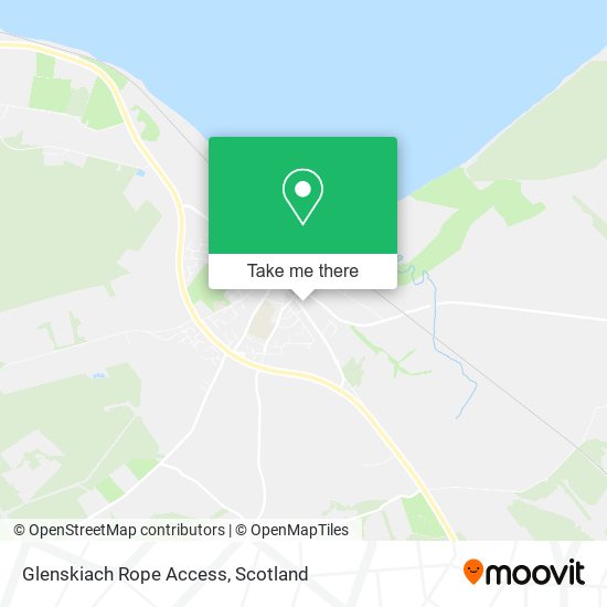 Glenskiach Rope Access map