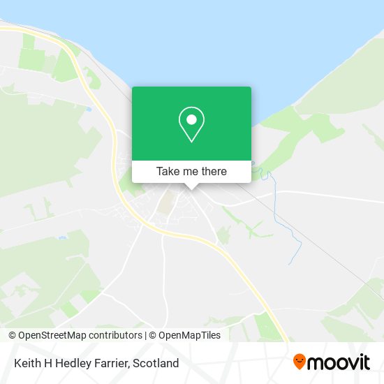 Keith H Hedley Farrier map