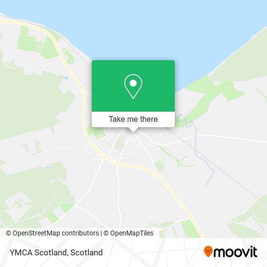 YMCA Scotland map