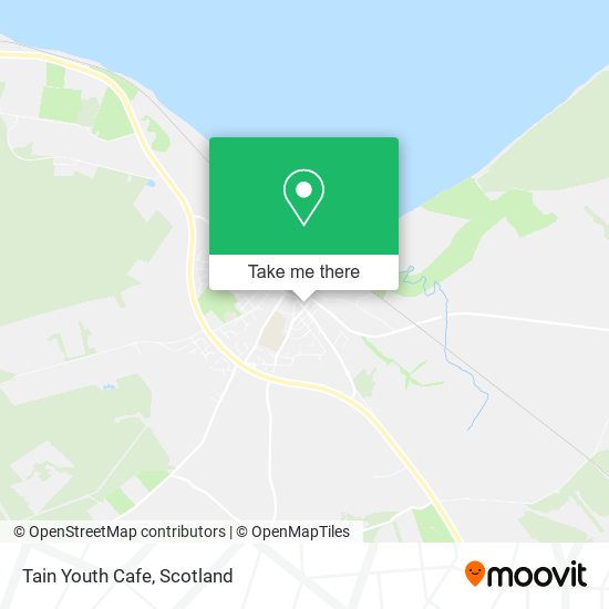 Tain Youth Cafe map